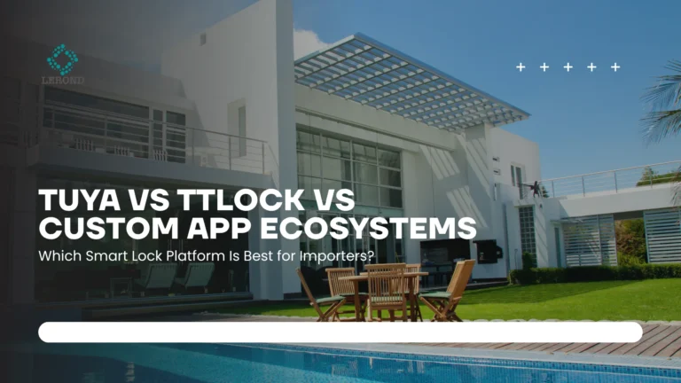 Tuya vs TTLock vs Custom App Ecosystems_ Which Smart Lock Platform Is Best for Importers