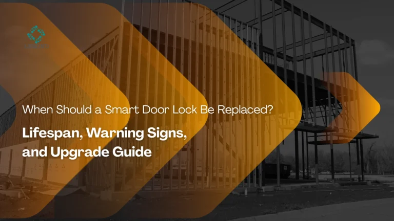 When Should a Smart Door Lock Be Replaced_ Lifespan, Warning Signs, and Upgrade Guide