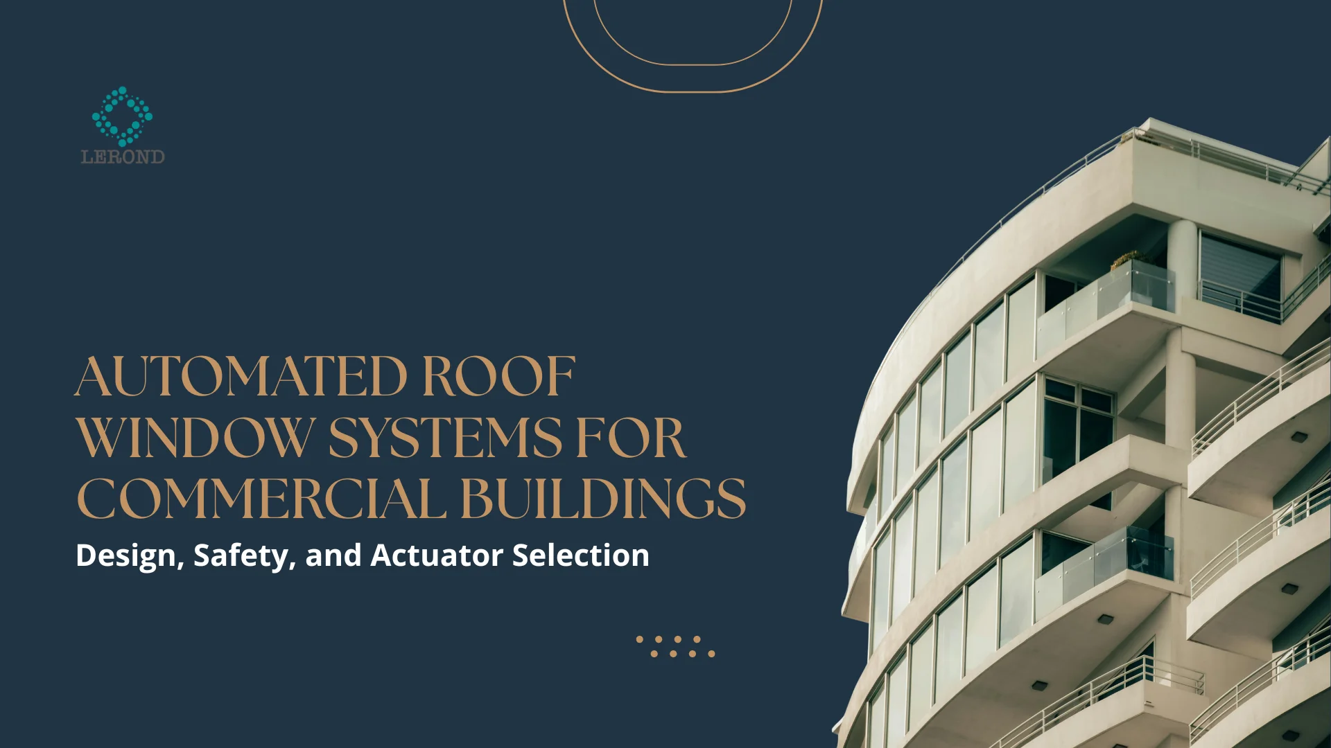 Automated Roof Window Systems for Commercial Buildings | Smart ...