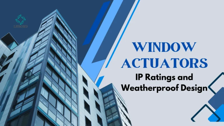 IP Ratings and Weatherproof Design in Window Actuators