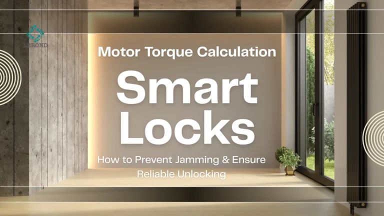 Motor Torque Calculation in Smart Locks_ How to Prevent Jamming & Ensure Reliable Unlocking