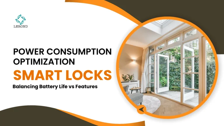 Power Consumption Optimization in Smart Locks_ Balancing Battery Life vs Features