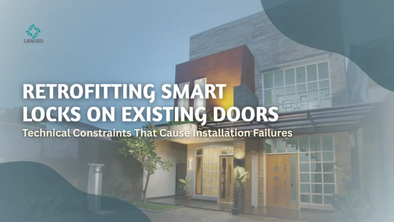 Retrofitting Smart Locks on Existing Doors_ Technical Constraints That Cause Installation Failures