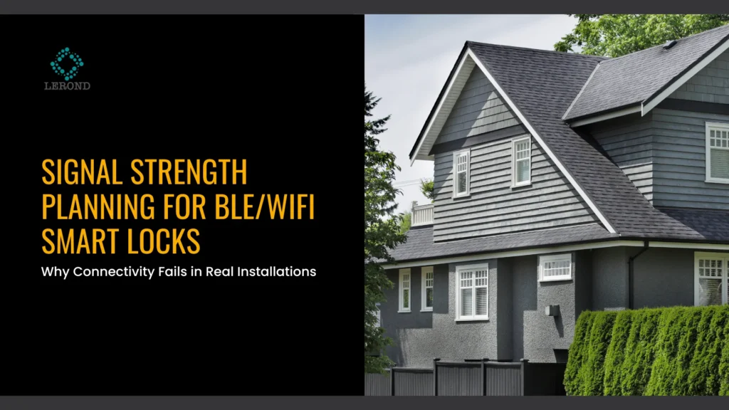 Signal Strength Planning for BLE_WiFi Smart Locks_ Why Connectivity Fails in Real Installations