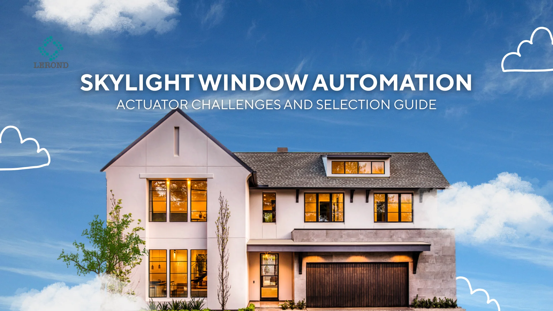 Window Screen Automation Skylight Window Automation | Actuator Types, Design Challenges & Smart ...