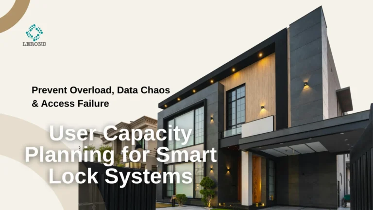 User Capacity Planning for Smart Lock Systems_ Prevent Overload, Data Chaos & Access Failure