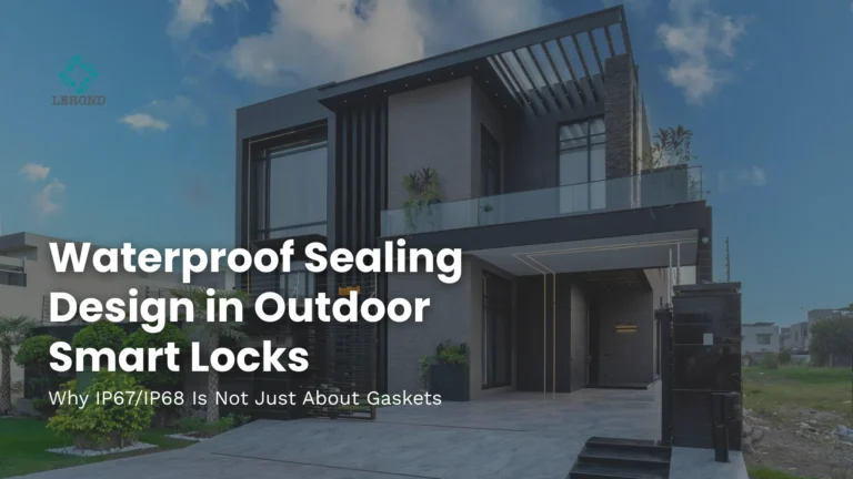 Waterproof Sealing Design in Outdoor Smart Locks_ Why IP67_IP68 Is Not Just About Gaskets