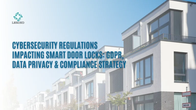 Cybersecurity Regulations Impacting Smart Door Locks_ GDPR, Data Privacy & Compliance Strategy