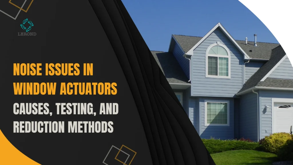 Noise Issues in Window Actuators_ Causes, Testing, and Reduction Methods