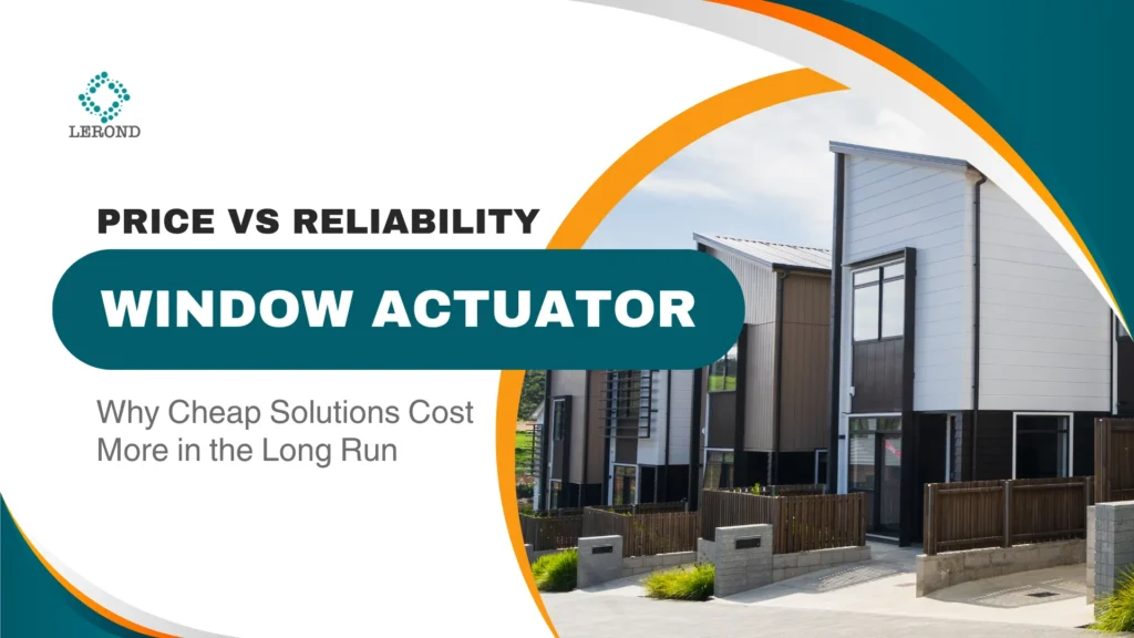 Price vs Reliability in Window Actuator Procurement_ Why Cheap Solutions Cost More in the Long Run