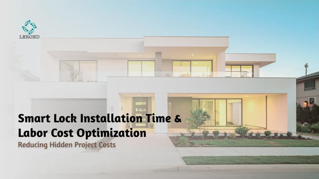 Smart Lock Installation Time & Labor Cost Optimization_ Reducing Hidden Project Costs