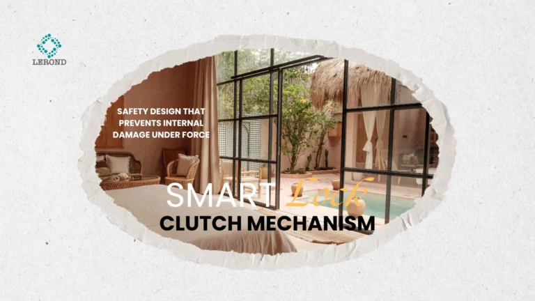 Clutch Mechanism in Smart Locks_ Safety Design That Prevents Internal Damage Under Force