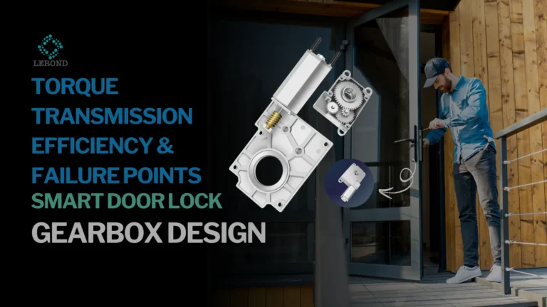 Smart Door Lock Gearbox Design_ Torque Transmission Efficiency & Failure Points